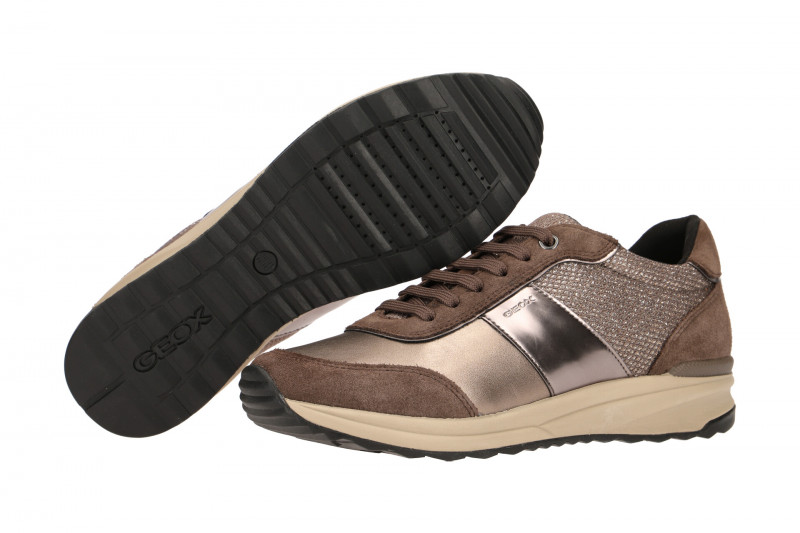 Geox Airell Schuhe Sneakers braun D942SA