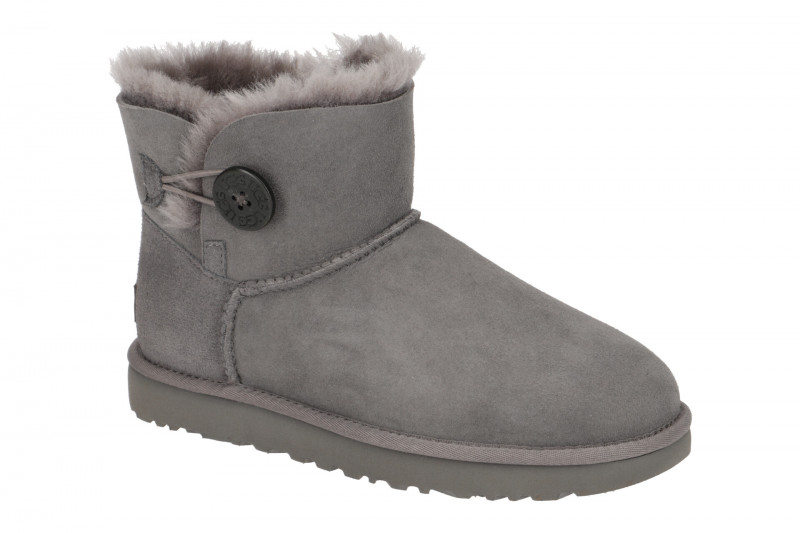 UGG Stiefel grau Mini Bailey Button 2