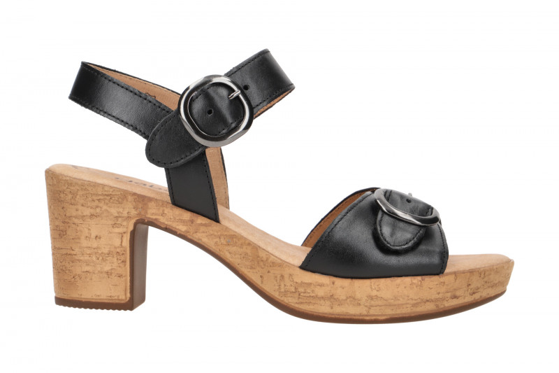 Gabor Sandalette schwarz Glattleder 84.764.27