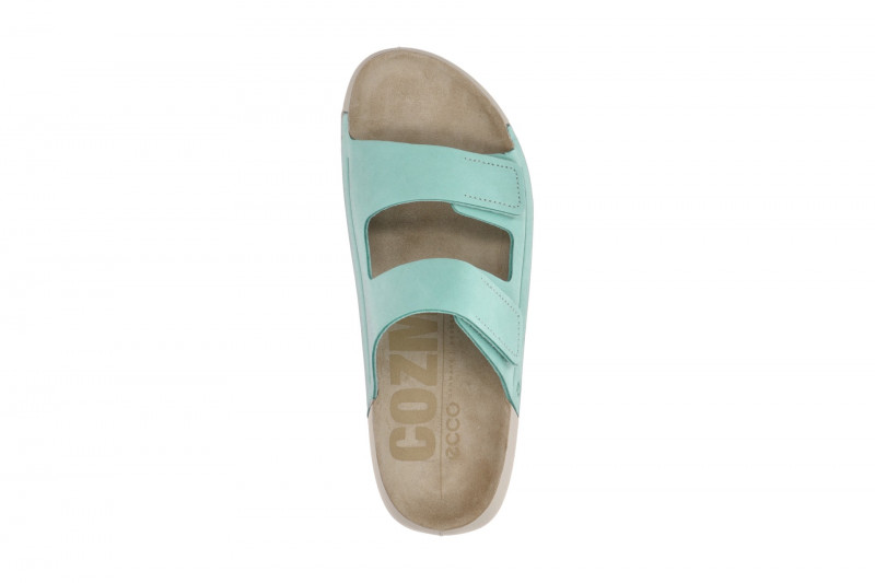 Ecco Cozmo Pantolette hellblau 2fach Klett 206823
