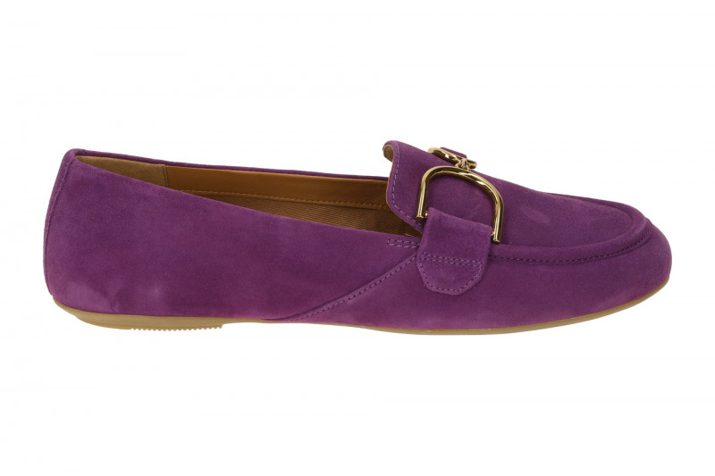 Geox Palmaria Mokassin Schuhe lila Velour D45MUJ