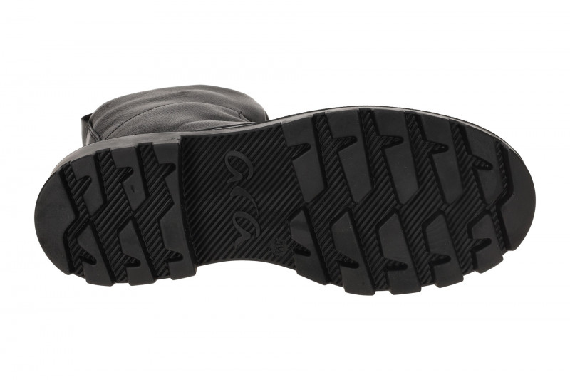 ARA Manchester Stiefelette schwarz Biker Boots H-Weite