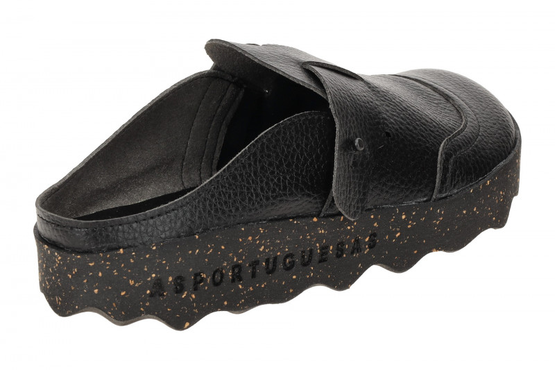 Asportuguesas Cole Clogs Damen schwarz Pantolette