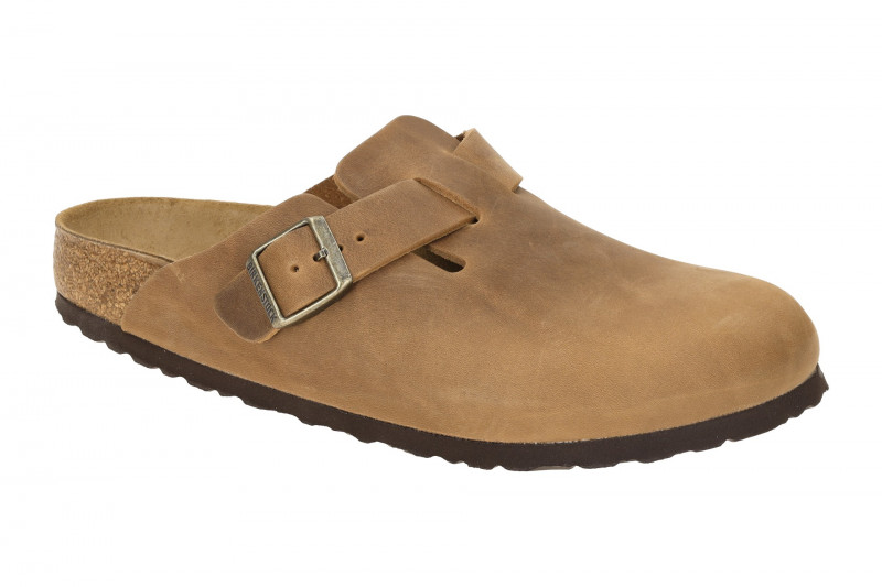 Birkenstock Boston Clogs Pantoletten braun SCHMAL UNISEX 1028310