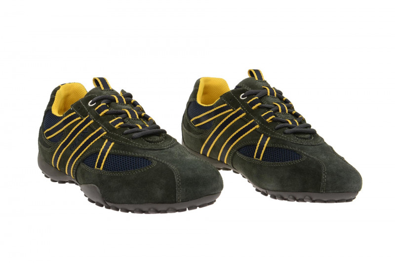 Geox Respira Snake S Sneaker in dunkelgrau Herrenschuhe