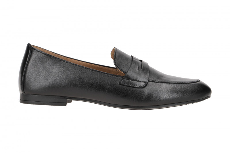 Gabor Schuhe Slipper schwarz Nappa 85.213.27