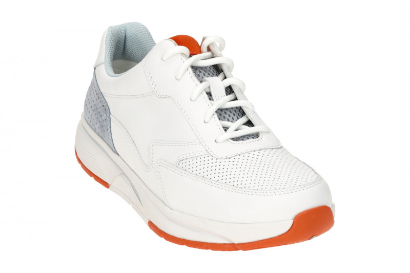 Gabor RollingSoft Schuhe weiß orange perforiert 46.876.51