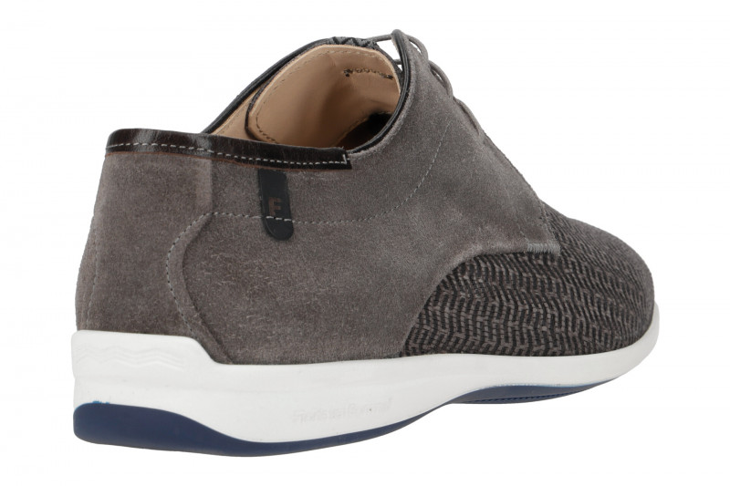 Floris van Bommel Schuhe grau Nubuck Lizar 18303