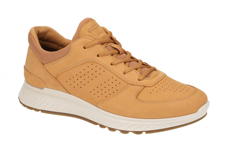 Ecco Exostride Schuhe hellbraun Herren Sneaker 835314