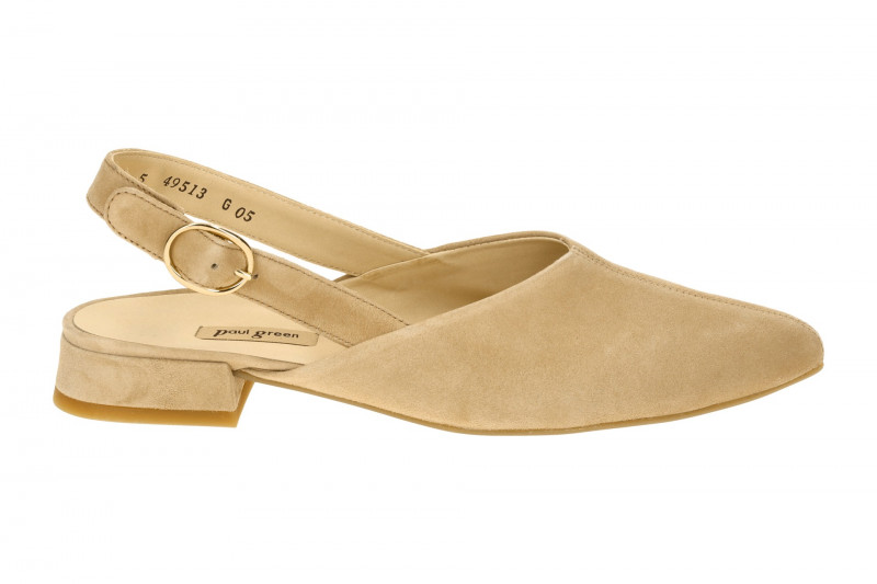Paul Green Hochfront Sling Pumps beige dakar 6163