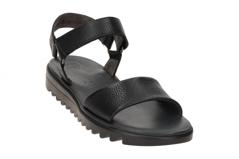 Paul Green Sandale schwarz Klett 7781