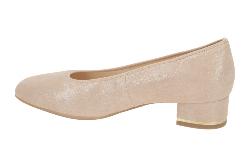 ARA Graz Pumps beige Glitzer 12-21838