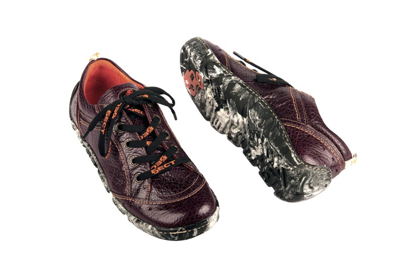 Eject Flight Schuhe in lila 11046