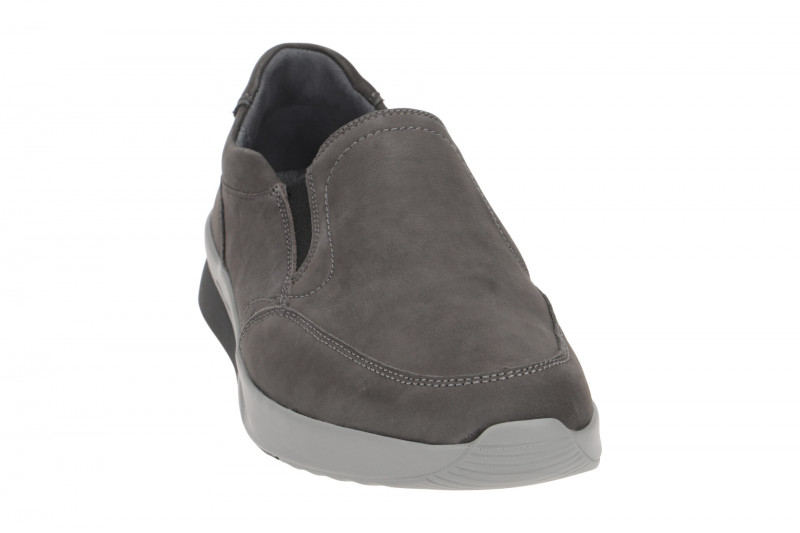 Waldläufer Fabian Slipper grau K-Weite 654502