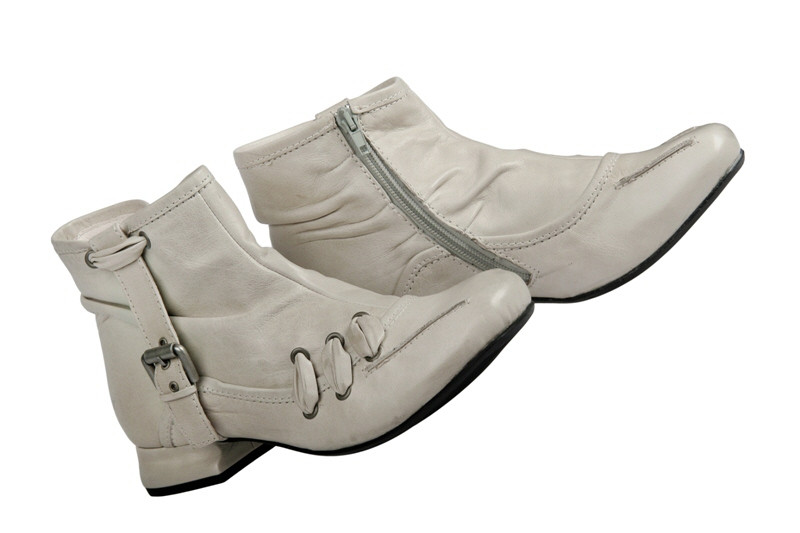 Tiggers Lori Stiefeletten in offwhite weiß Lederfutter