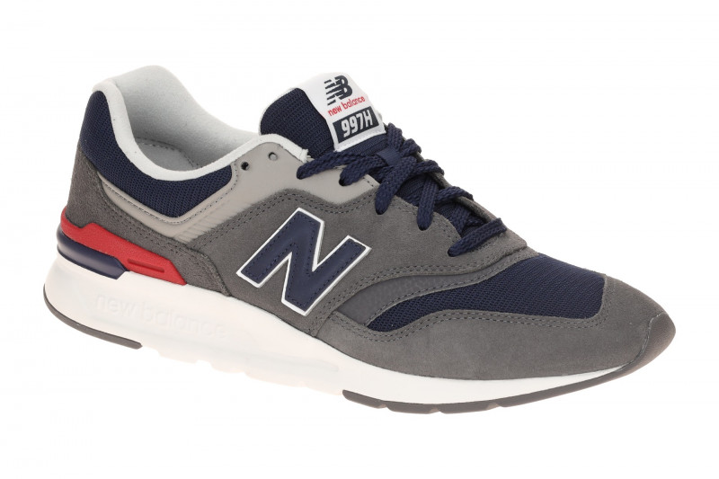 New Balance 997H Schuhe Sneakers grau blau Velour