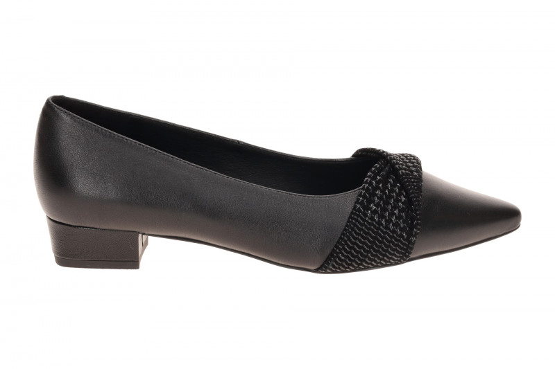 Peter Kaiser Pumps schwarz matt Glattleder 72242