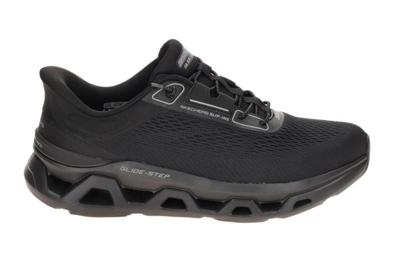 Skechers Glide Step Schuhe schwarz Herren Slip-Ins 233026