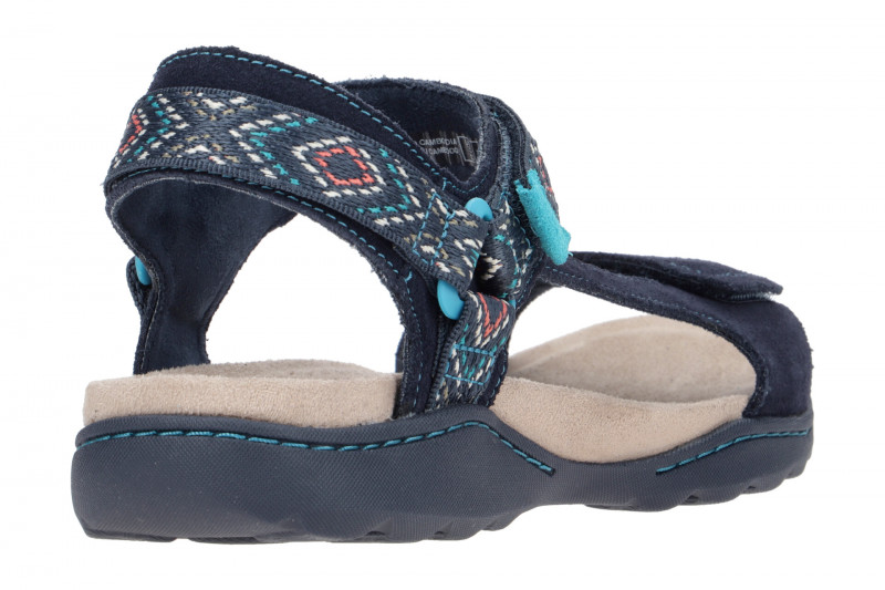 Clarks Amanda Step Sandale blau 26165095