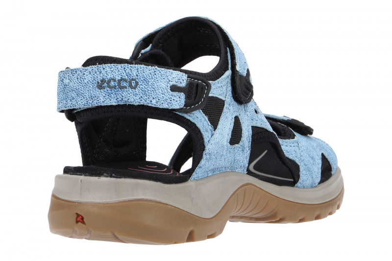Ecco Offroad Damen Sandale hellblau indigo