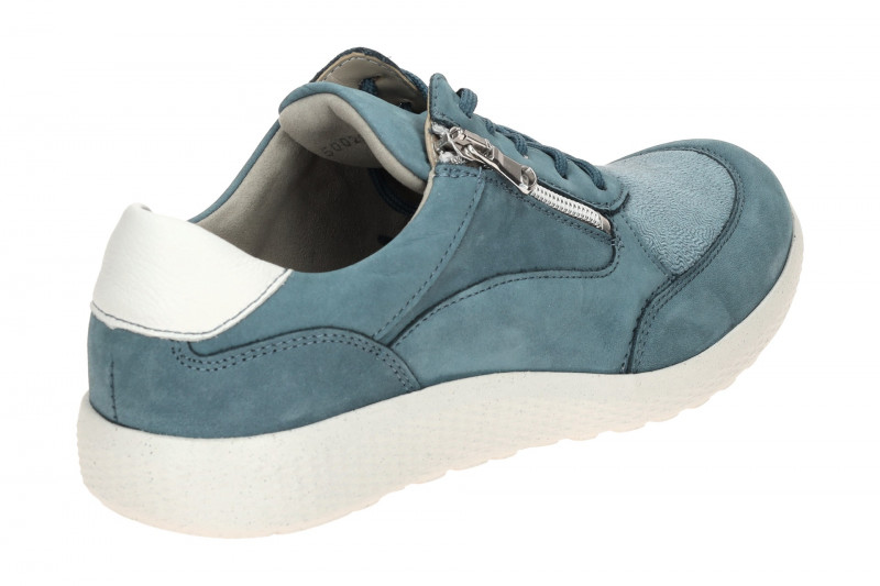 Waldläufer Ira Schuhe blau denim K-Weite OrthoTritt