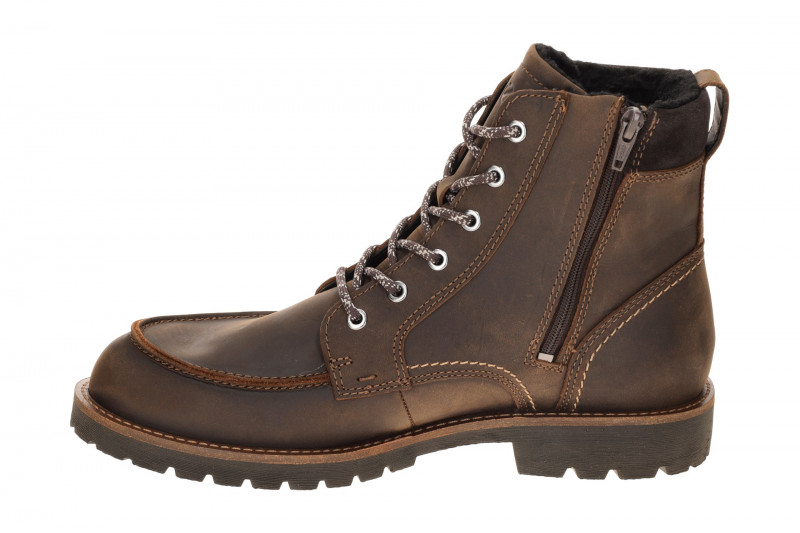 Ecco Charlestown Winter Stiefel braun Boots Wasserdicht 535304