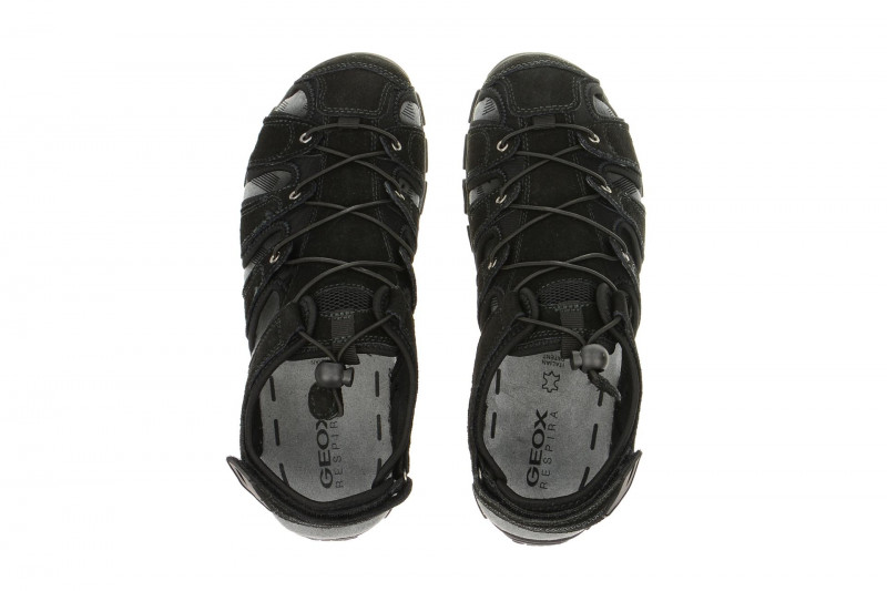 Geox S.Strada Outdoor Sandale schwarz U5224B