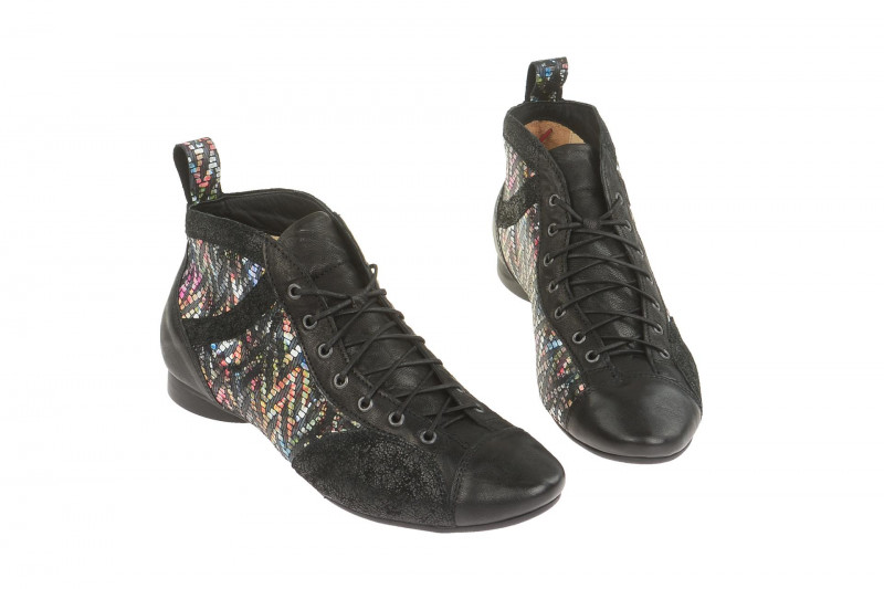 Think Guad Stiefelette schwarz kombi 7-87732-03