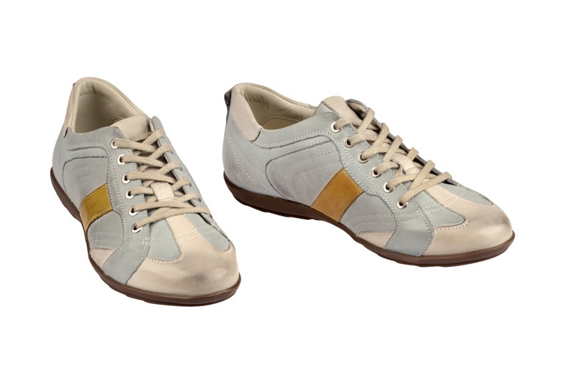 Geox Icona Schuhe in grau hellblau Sneakers