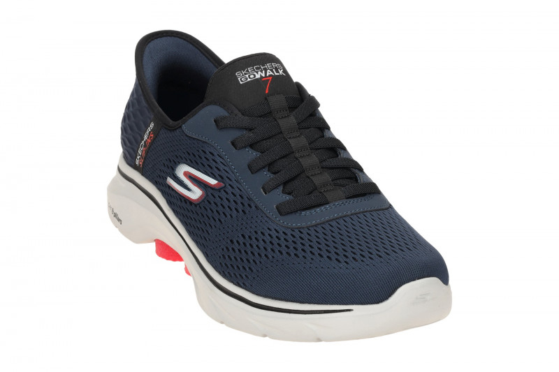 Skechers Go Walk 7 Schuhe Herren Sneakers blau Slip-Ins 216648