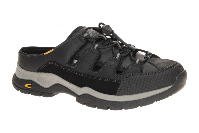 camel active Bud Two Pantoletten schwarz Clogs 57BTA09