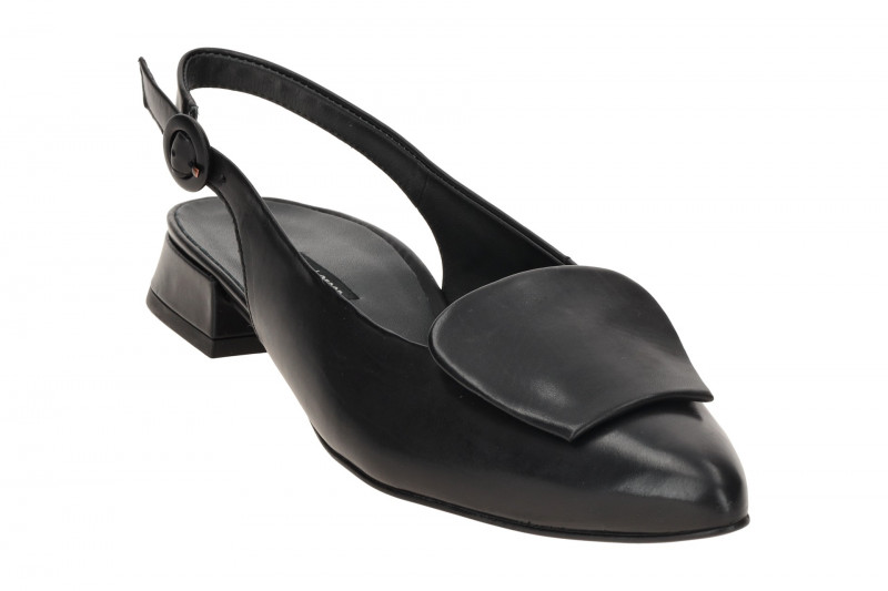 Paul Green Sling Pumps schwarz Glattleder 6090