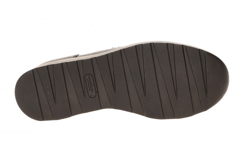 Waldläufer Lana Plateau Schuhe schwarz grau metallic 758009