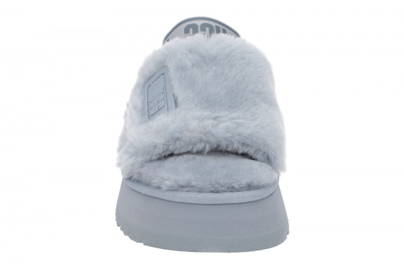 UGG Disco Slide Sandalen Hausschuhe grau ash-fog 1112258