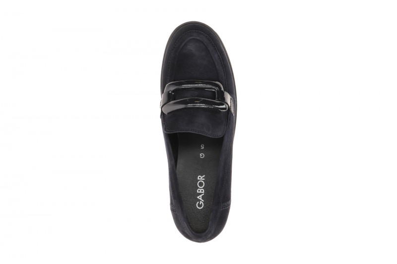 Gabor Fashion Schuhe Slipper blau Hochfrontpumps 4007.02.001