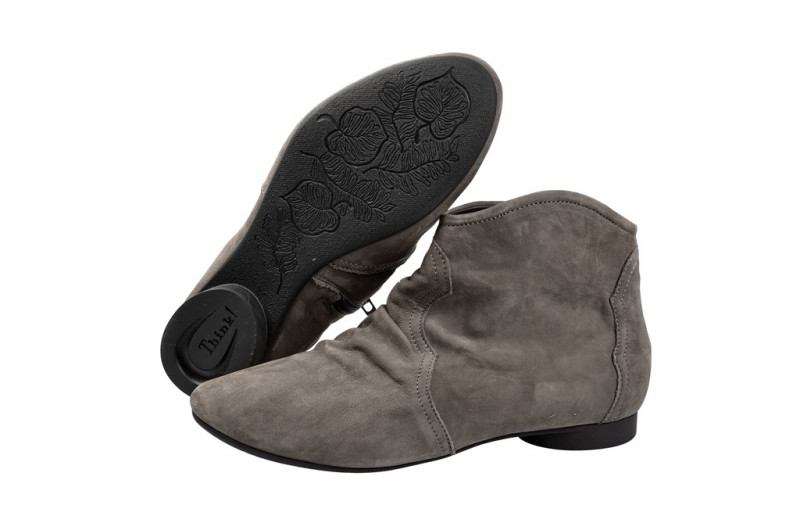 Think Guad Stiefeletten kred grau 1-81288-22