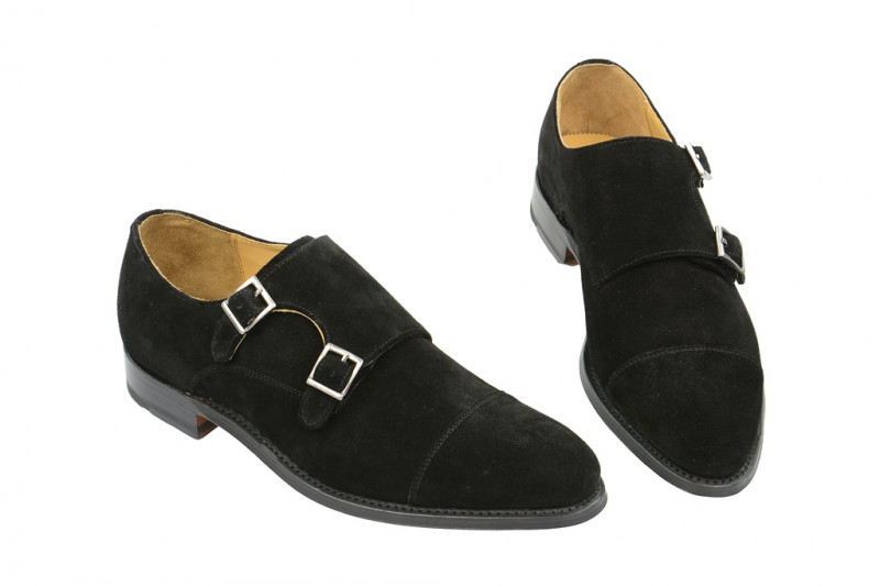 Gordon & Bros Schuhe Fabian schwarz Double-Monk - 4562 black