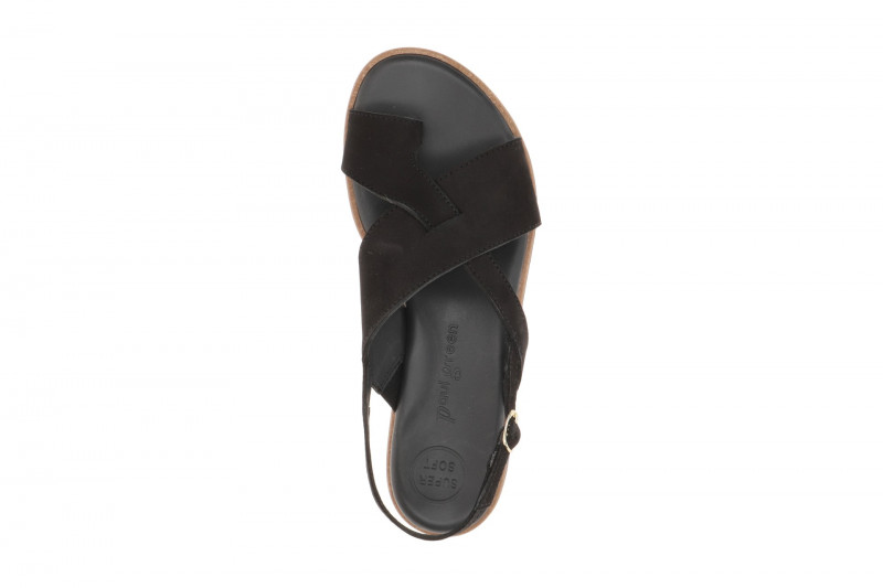 Paul Green Zehentrenner Sandalen schwarz 6216