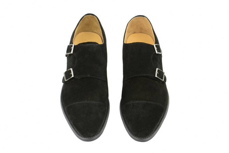 Gordon & Bros Schuhe Fabian schwarz Double-Monk - 4562 black
