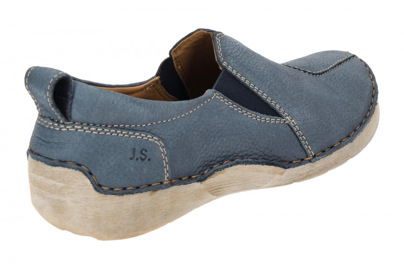 Josef Seibel Slipper Schuhe Fergey 49 blau shark