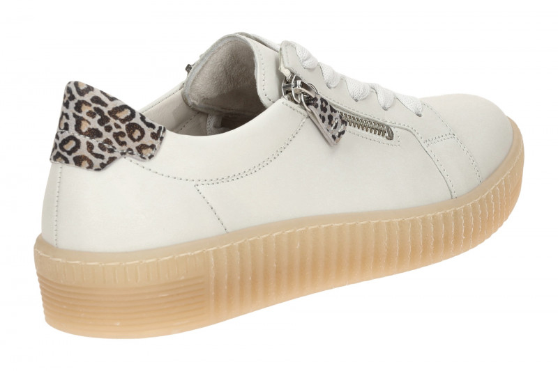 Gabor Schuhe weiß offwhite Sneakers Leo 83.334.29