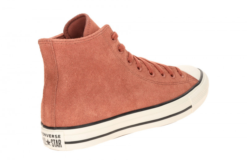 Converse Schuhe Chuck Taylor All Star Hi rot braun Leder