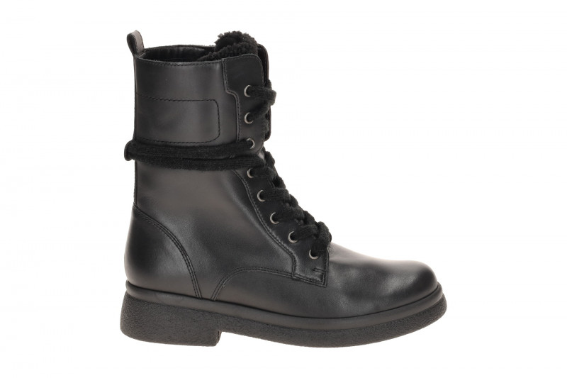Gabor Stiefelette schwarz Woll-Zunge 71.742.27