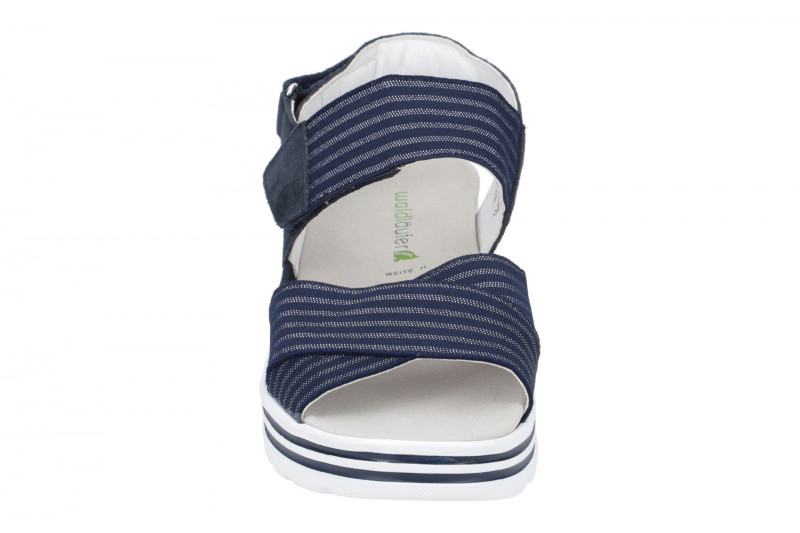 Waldläufer H-Michelle Sandale dunkelblau silber 728005
