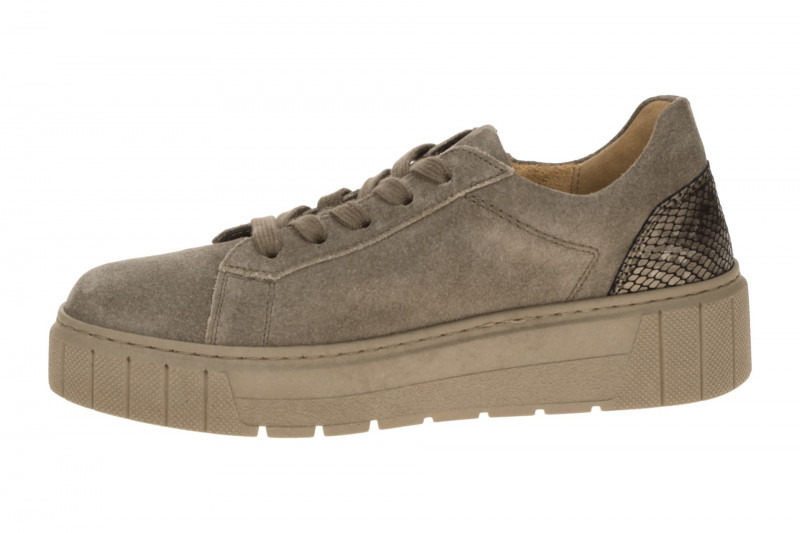 Gabor Best Fitting Schuhe Plateau Sneakers grau H-Weite 6017.03