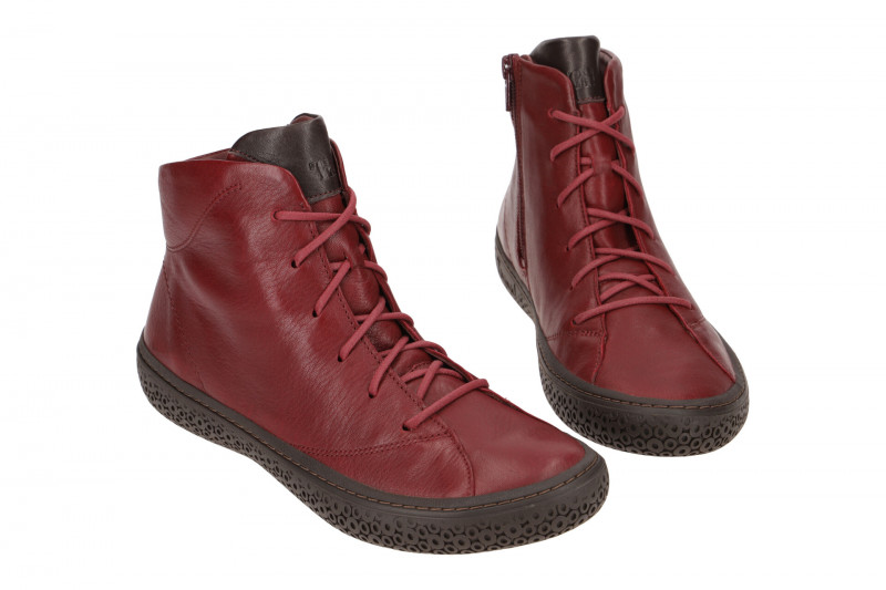 Think Tjub 491 Stiefelette rot barolo