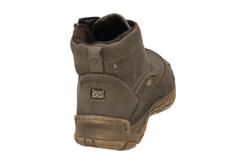 Josef Seibel Herren Stiefel grau K-Weite 25142