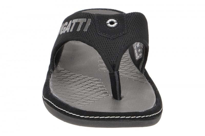 bugatti Branson Zehentrenner Pantolette schwarz 73582