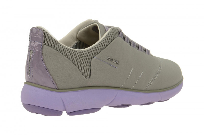 Geox Nebula Schuhe grau lila D621EA