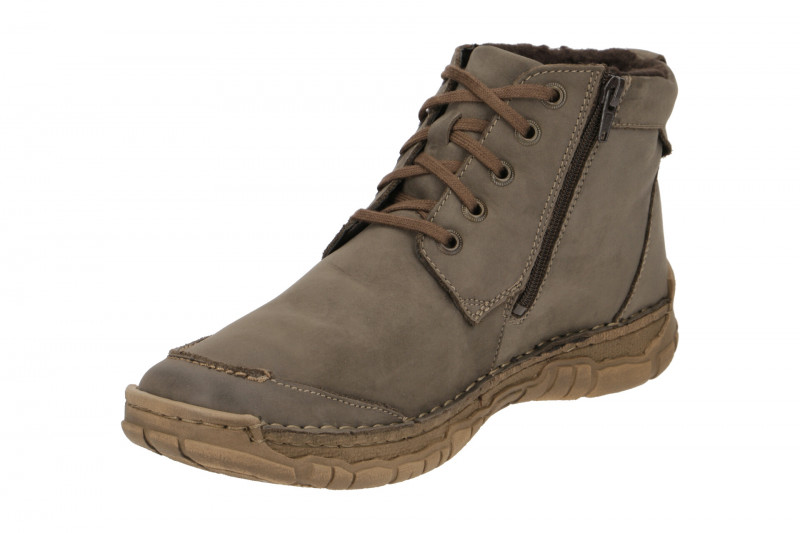 Josef Seibel Herren Stiefel grau K-Weite 25142